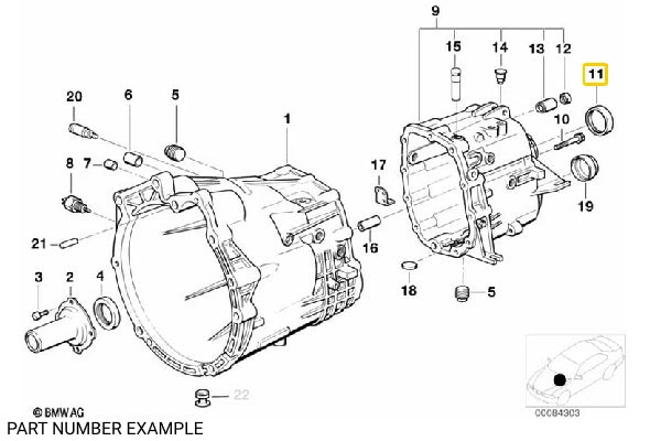 ZF320 Gearbox Output Shaft Seal – 23111224799