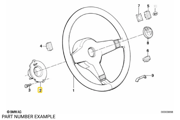 Steering Wheel Slip Ring – 32331152896