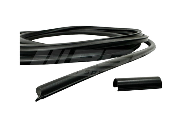 BMW 2002 Turbo Windshield Seal with Black Insert & Joiner Set - 51311834550 / 51311834702