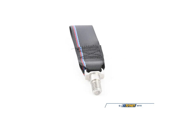 Turner Motorsport Poly Tow Strap with Bolt - Tri Colour Stripe