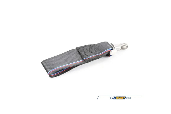 Turner Motorsport Poly Tow Strap with Bolt - Tri Colour Stripe