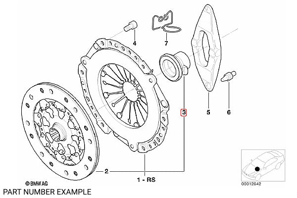 BMW Clutch Release Bearing - 21517521471