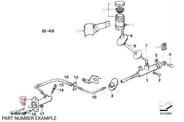 BMW Clutch Slave Cylinder – 21521157212