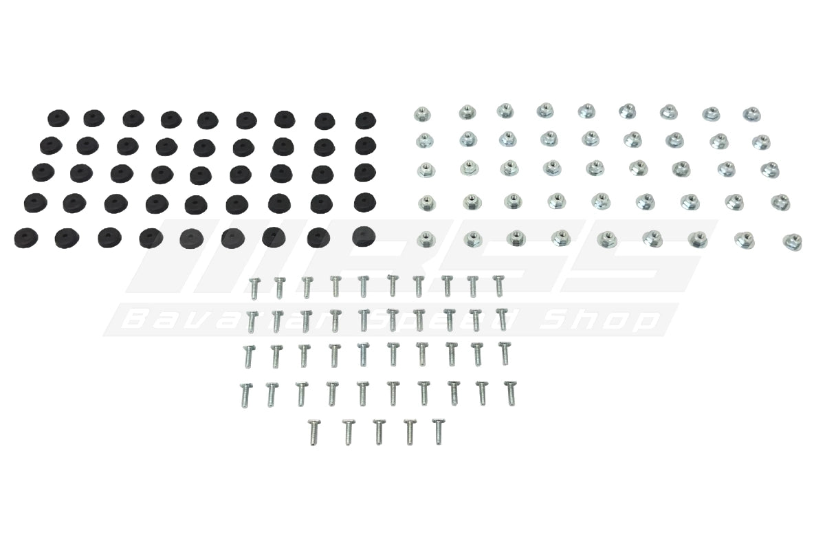 BMW E9 Exterior Trim Hardware Set (49 Piece)