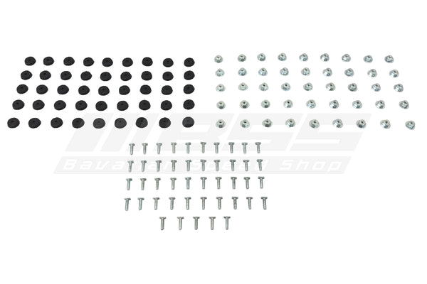 BMW E9 Exterior Trim Hardware Set (49 Piece)