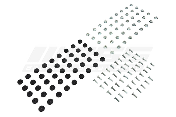 BMW E9 Exterior Trim Hardware Set (49 Piece)