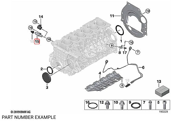 BMW Hydraulic Valve Regulator for N52 - 11417584991
