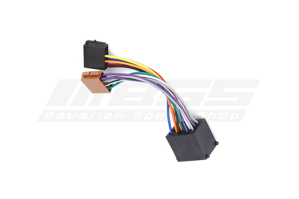 BMW Radio Adapter Stereo Harness Cable - Factory Plug to ISO