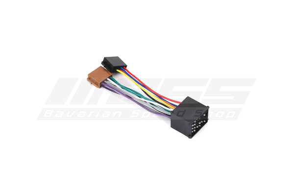 BMW Radio Adapter Stereo Harness Cable - Factory Plug to ISO