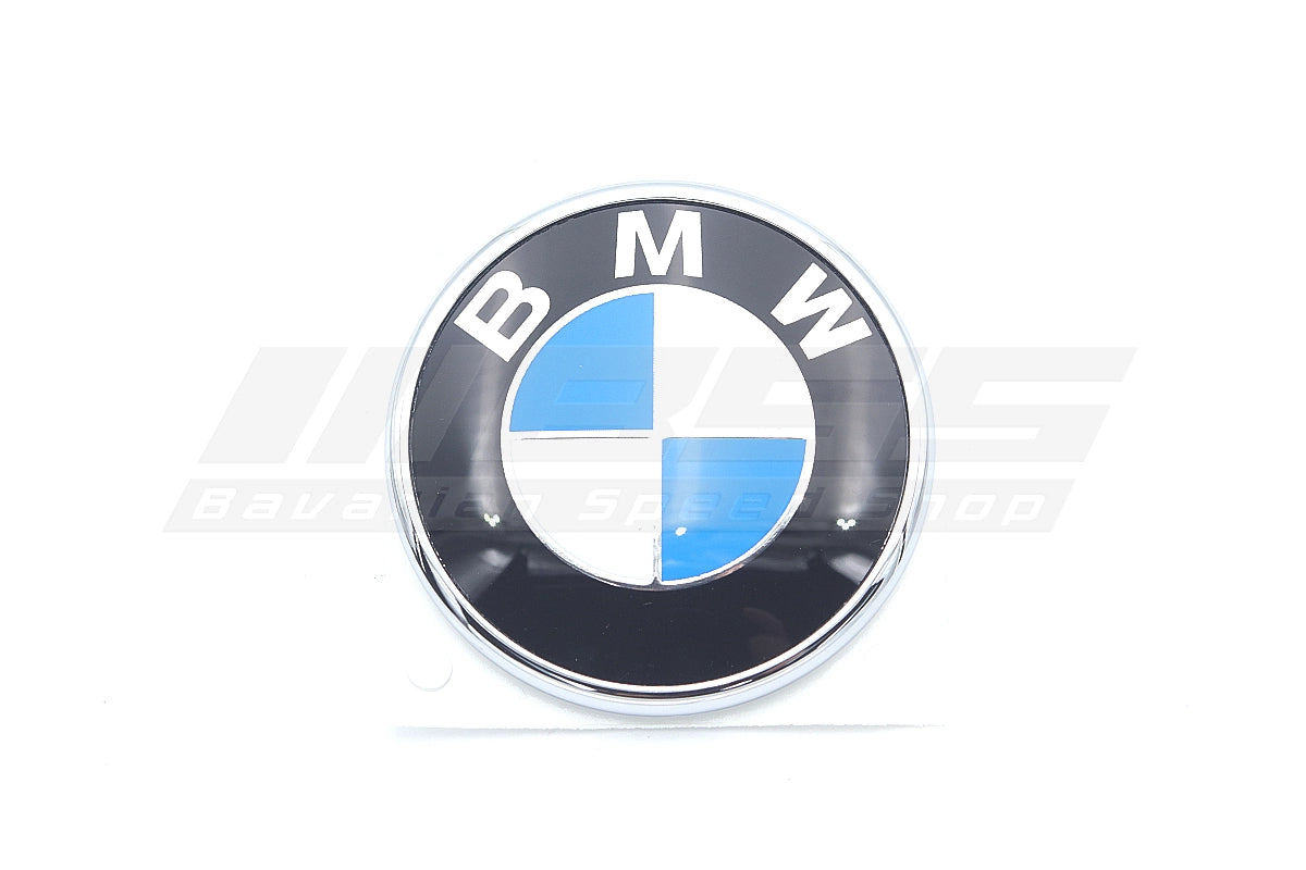 Genuine BMW Boot Emblem for E46 Convertible - 51137019946