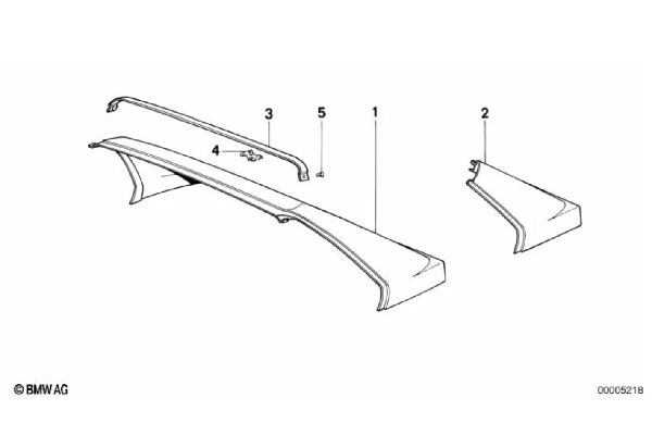 BMW E30 M3 C-Pillar Panel - 41321945822