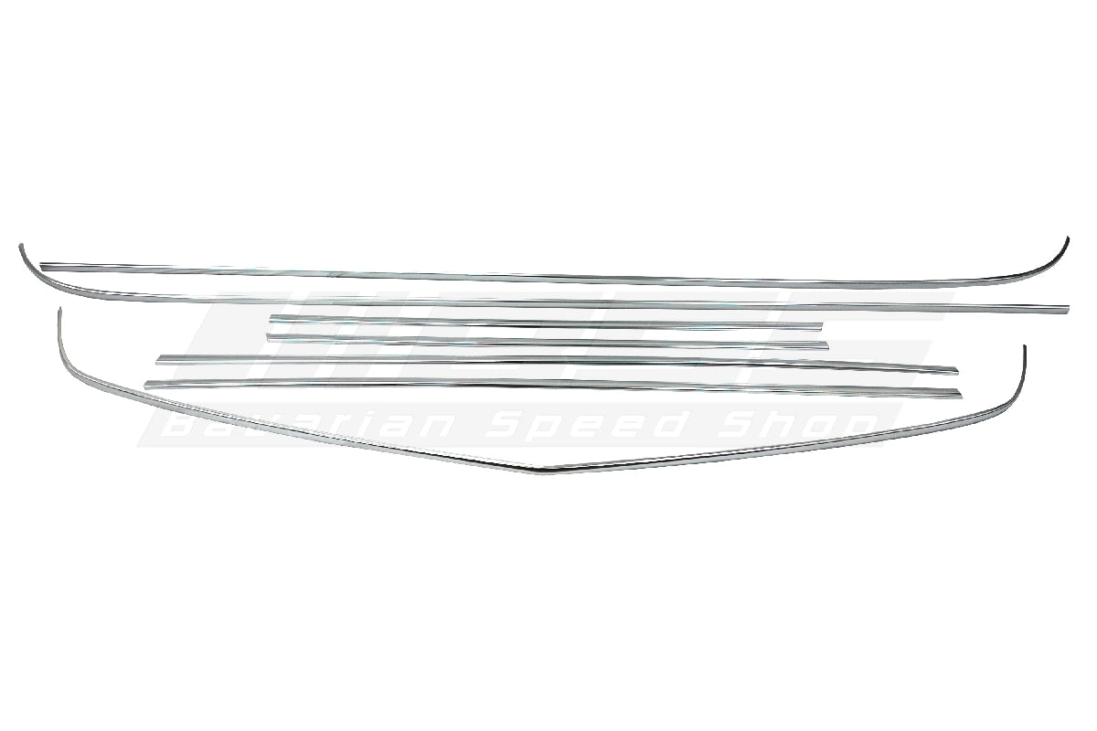 BMW E9 Belt Trim Set with Hardware (7 Piece)