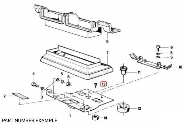 Genuine BMW Hex Head Screw ST4.8X19 - 07119916949