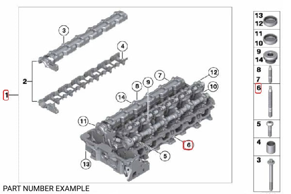 Genuine BMW Intake Manifold Stud Bolt - 11127521167