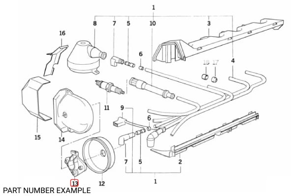 Genuine BMW Ignition Rotor - 12111715906