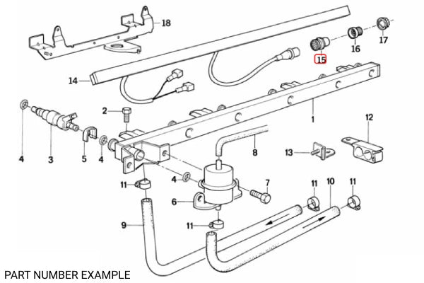Genuine BMW Pin Terminal 7 Pole - 12521718125