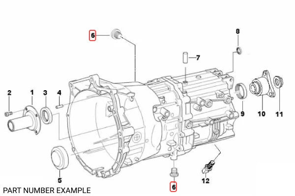 Genuine BMW Manual Gearbox Drain Plug (M18x 1.5) - 23117531356