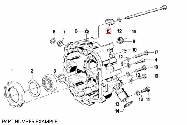 Genuine BMW Shifter Tower Mounts - 25111202842