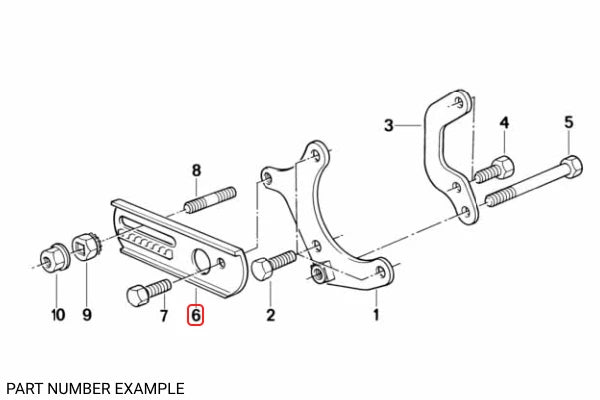 Genuine BMW Adjusting Bar - 32421714641