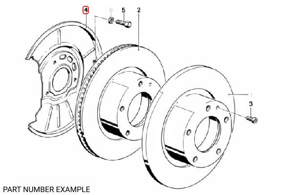 Genuine BMW Front Brake Dust Shield Left - 34112225356