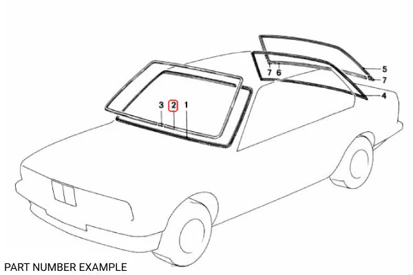 Genuine BMW Front Windscreen Moulding Chrome - 51311835890