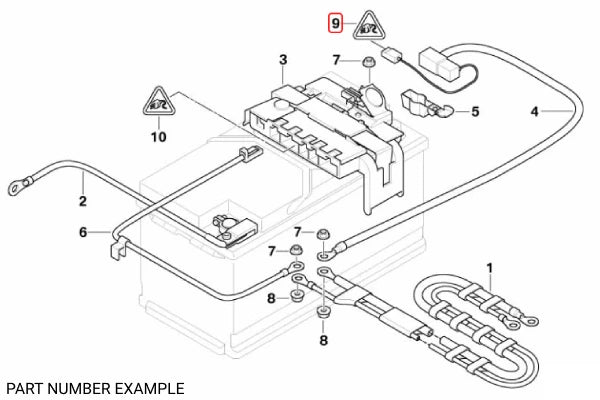 Genuine BMW Universal Pin Terminal - 61136931929