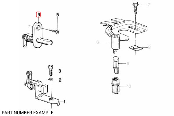 Genuine BMW Door Contact Switch - 61311370805
