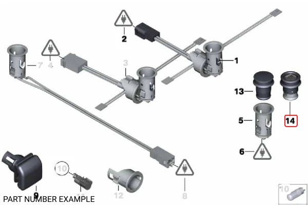 Cigarette Lighter Element – 61349308246
