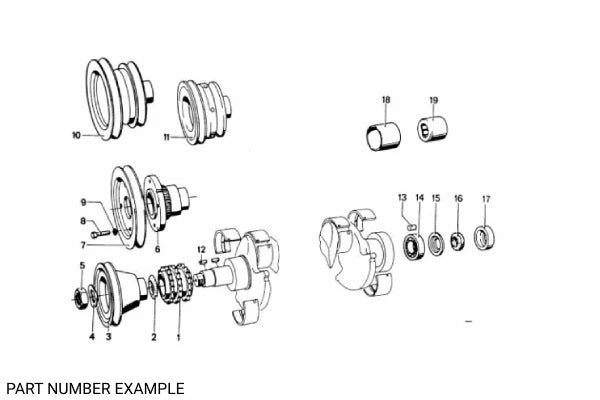 Genuine BMW Grooved Ball Bearing – 11211709934