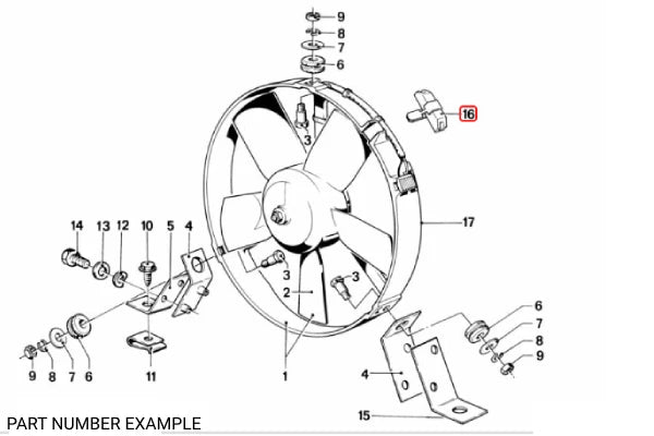 Genuine BMW Auxiliary Fan Resistor  – 64121388069