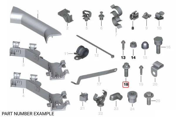 Genuine BMW Hex Bolt (M8x16) – 07119902900