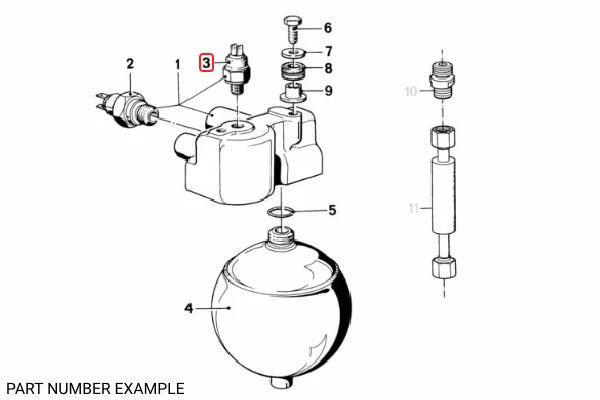 Genuine BMW Brake Pressure Differential Switch – 34331150922