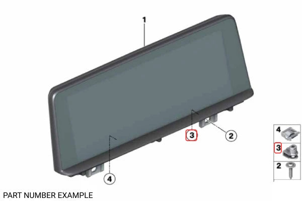 Genuine BMW C-Clip Plastic Nut - 07149200938