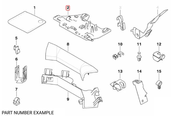 Genuine BMW Clip – 12517799868