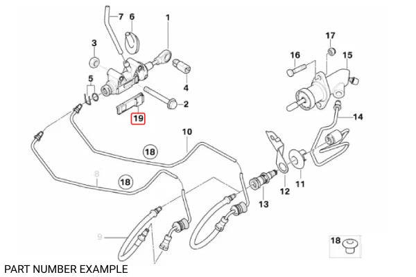 Genuine BMW Clutch Switch – 35426876898