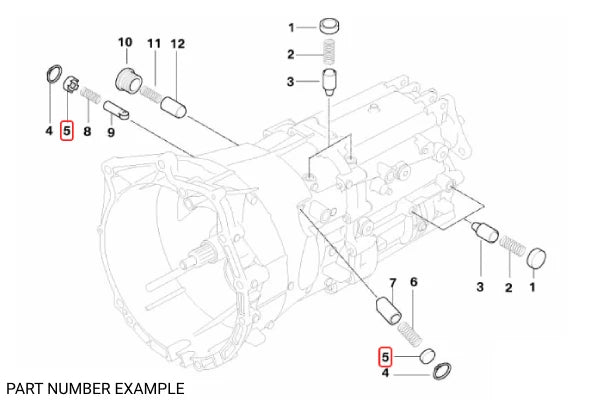 Genuine BMW Sealing Cover Lid for ZF Gearbox – 23311224825