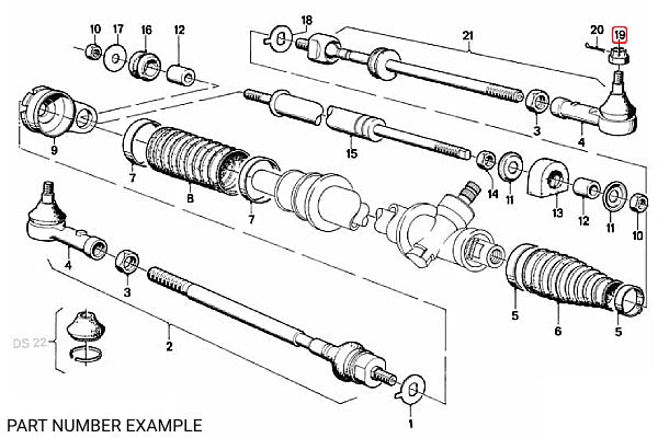 Genuine BMW Crown Nut (M10x1) – 07119923436