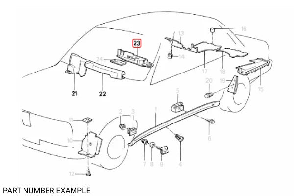 Genuine BMW Engine Wiring Harness Cover - Lower – 51711380390