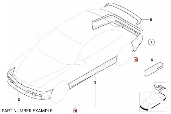 Genuine BMW LHS Bumper Bracket for E46 – 51128195321