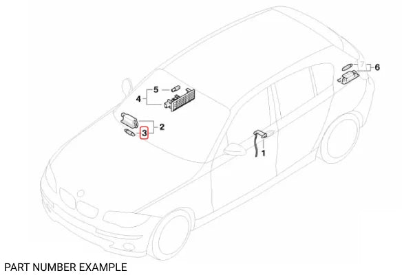 Genuine BMW Festoon Style Bulb – 63217160805