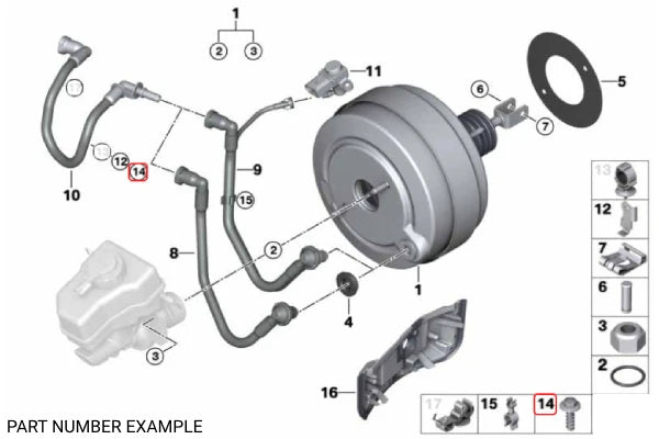 Genuine BMW Fillister Head Screw - 07147118369