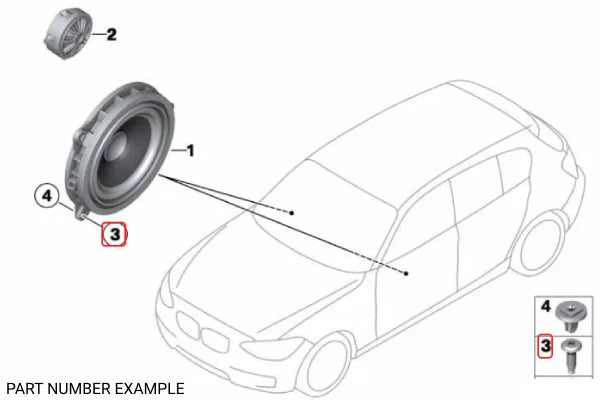 Genuine BMW Fillister Head Screw - 51417067920