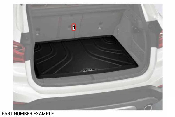 Genuine BMW Fitted Luggage Compartment M - 51472407169