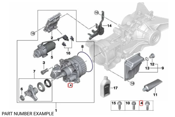 Genuine BMW Front Axle Mounting Bolt With Flange - 31106772199