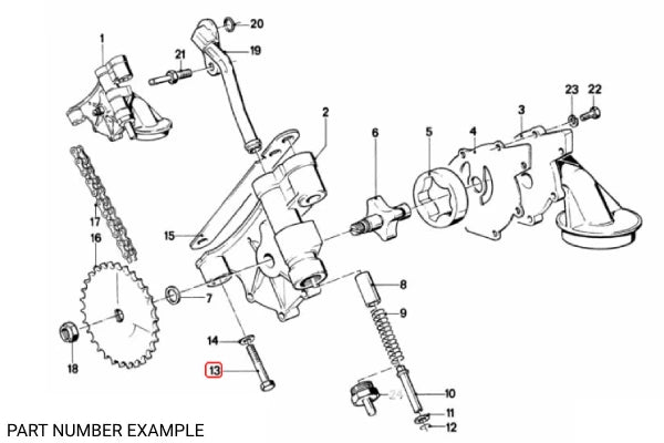 Genuine BMW Hex Bolt (M8x45) – 07119902955