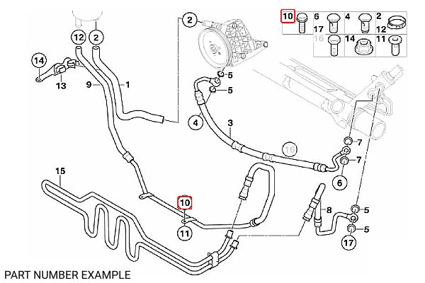 Genuine BMW Hex Bolt With Washer – 07119905399