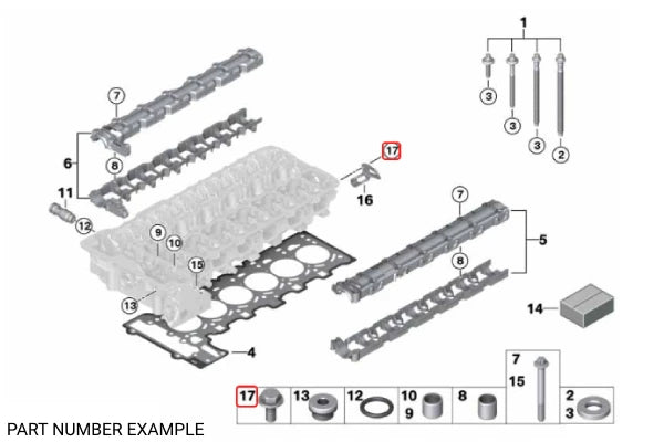 Genuine BMW Hex Bolt – 07119903039