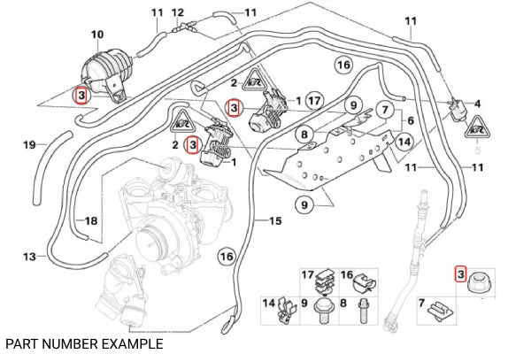 Genuine BMW Hex Nut – 07129904870