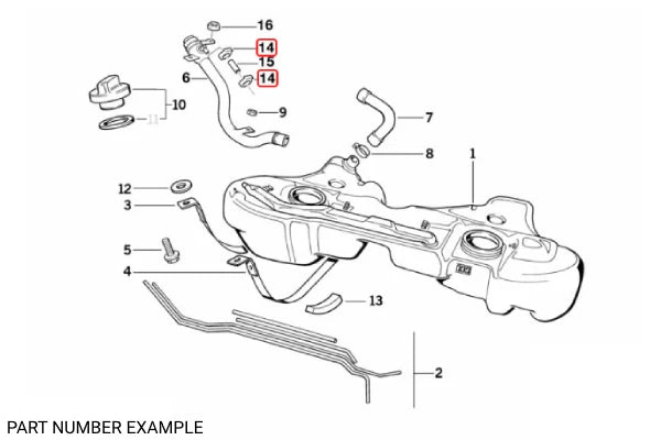 Genuine BMW Hose Clamp 23.9-27.1mm – 11631716970