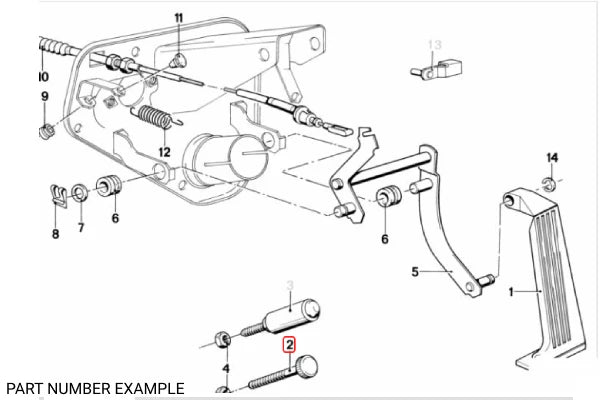 Genuine BMW Knurled Bolt (M8X71mm) - 35411157679
